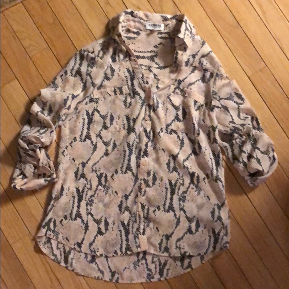 Express button down shirt
